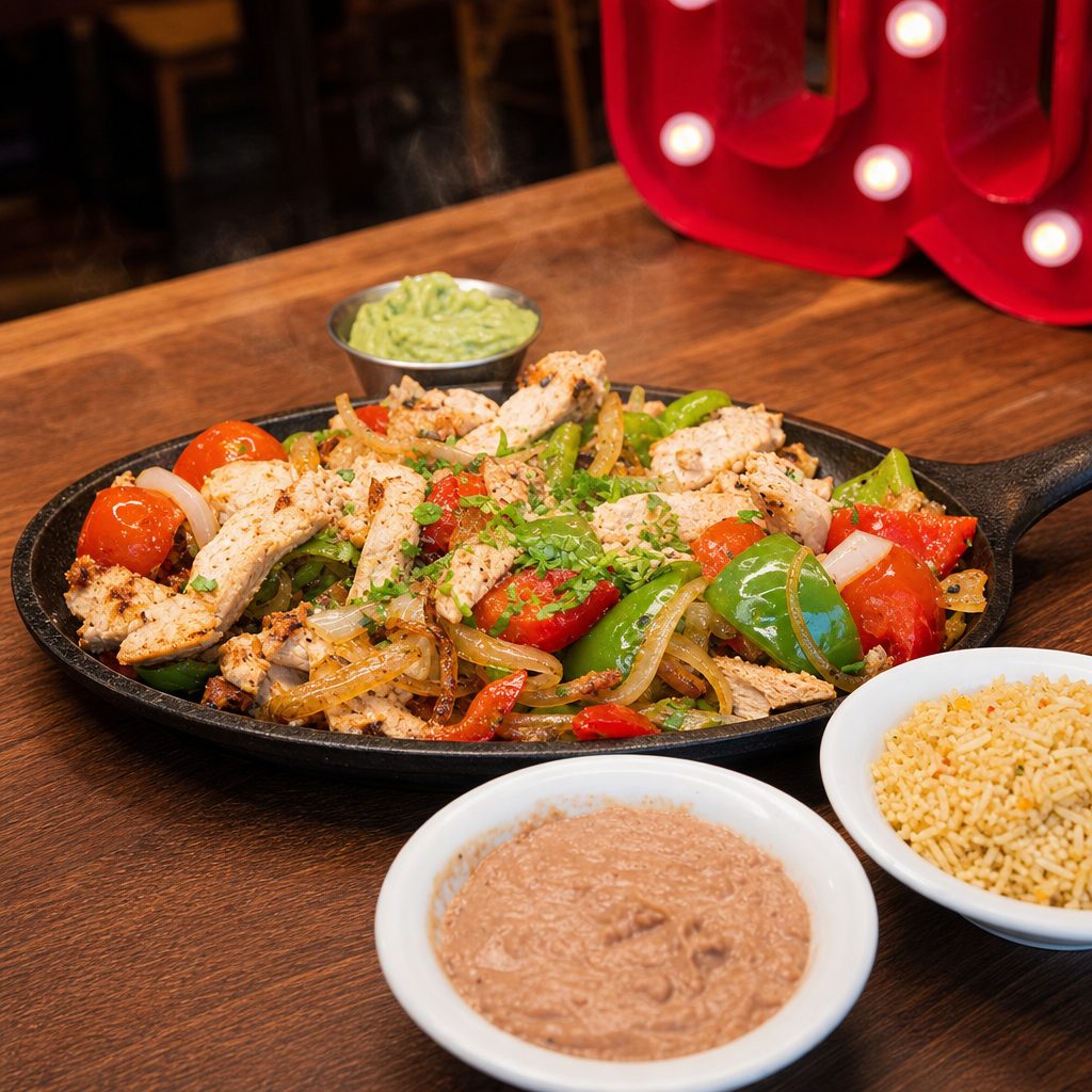 Chicken Fajitas.
