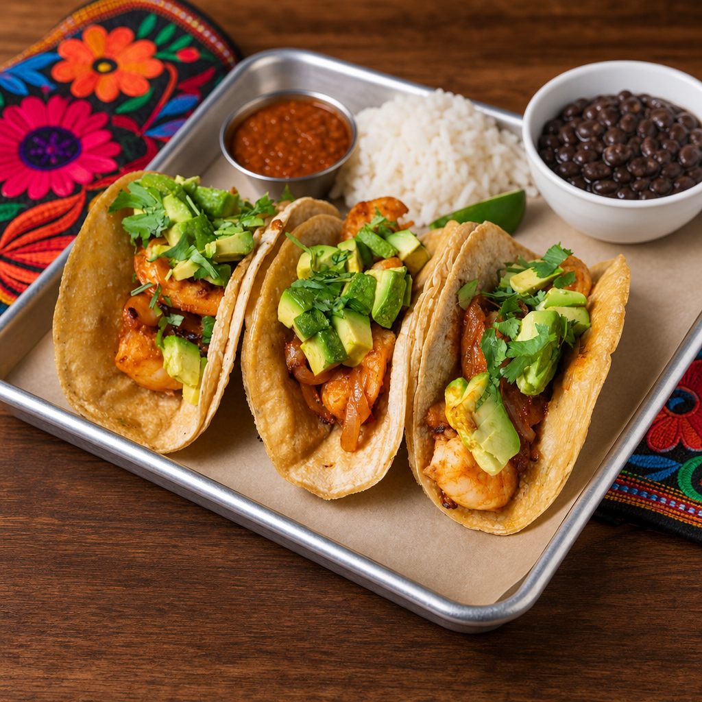 Shrimp Tacos.