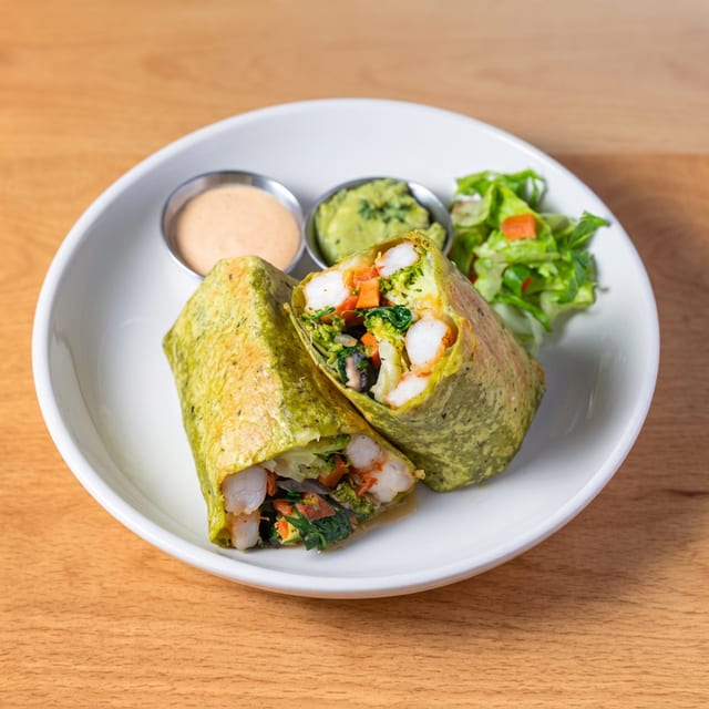 Vegan Pastor Burrito.