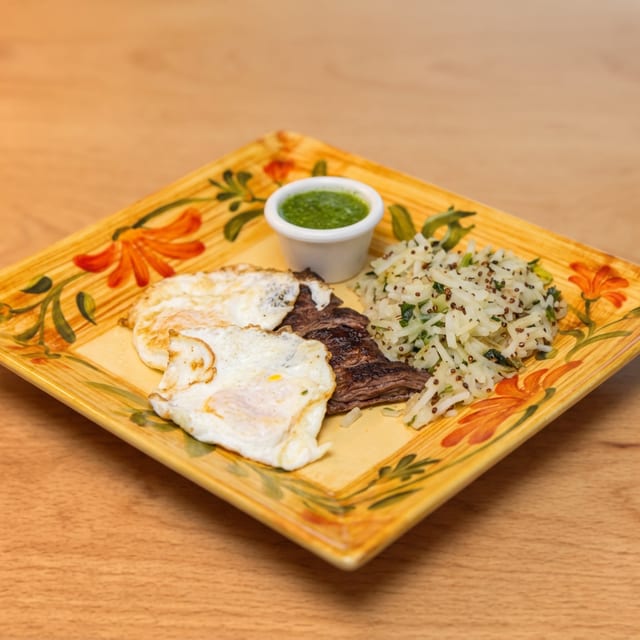 Carne Asada & Eggs.