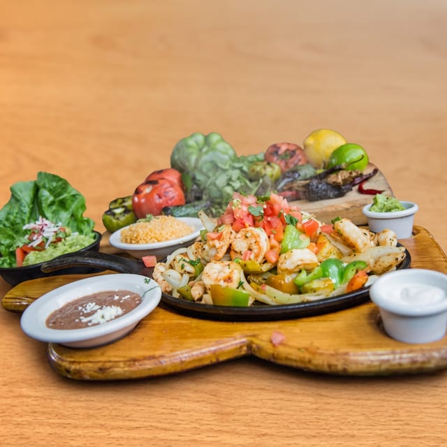 Shrimp Fajitas.